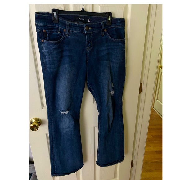 Torrid distressed jeans
